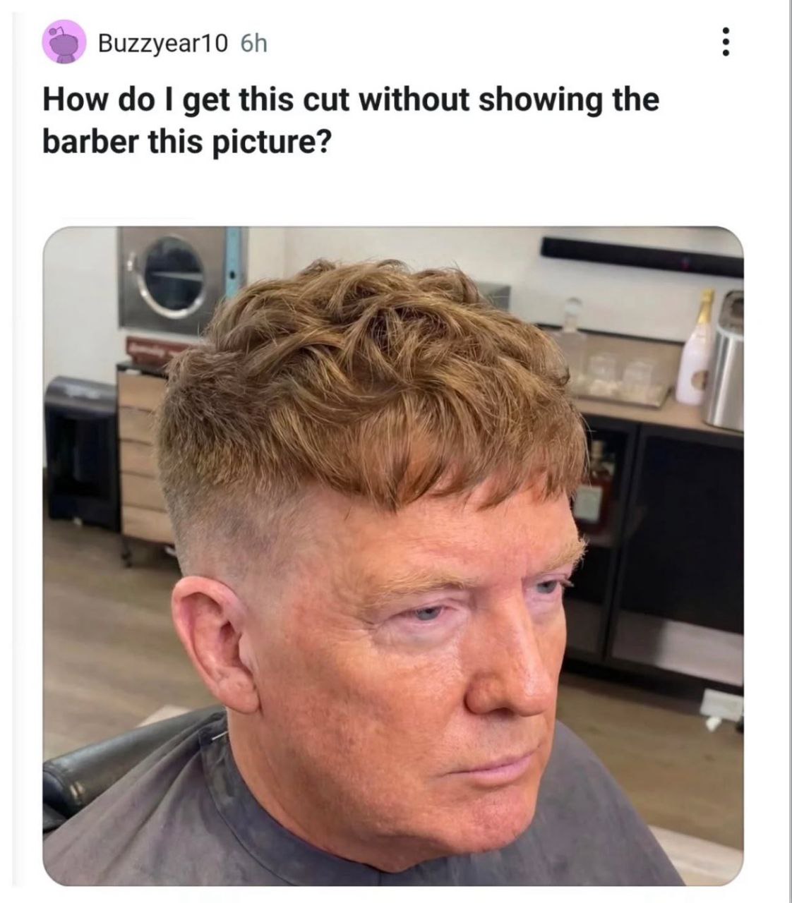 2 Buzzyear10 How get this cut without showing the barber this picture?
