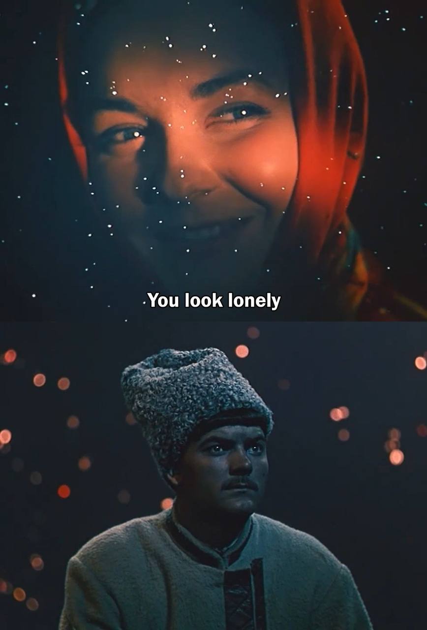 You look lonely