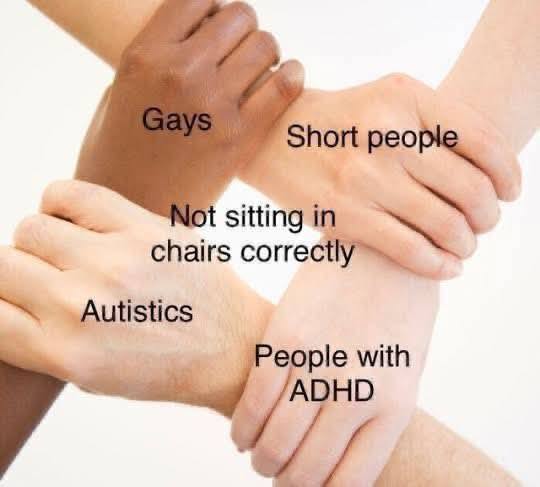 Short peo in chairs correc ple with ADHD 74