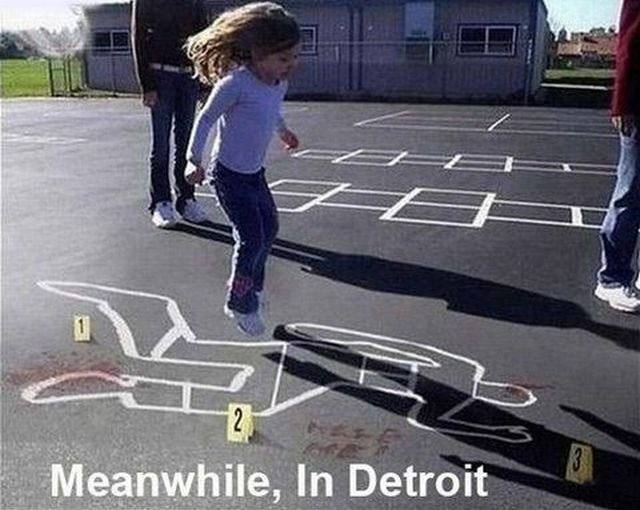 Meanwhile, In Detroit
