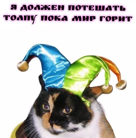 Я ДОЛЖЕН ПОТЕШАТЬ толпу ПОКА МИР ГОРИТ
