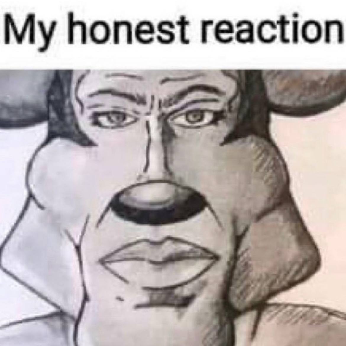 honest reaction