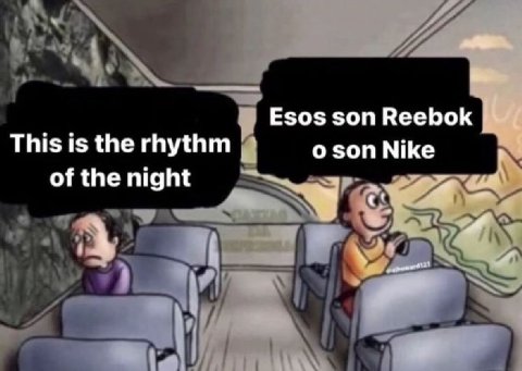 у Esos son Reebok This is the rhythm son Nike of the night