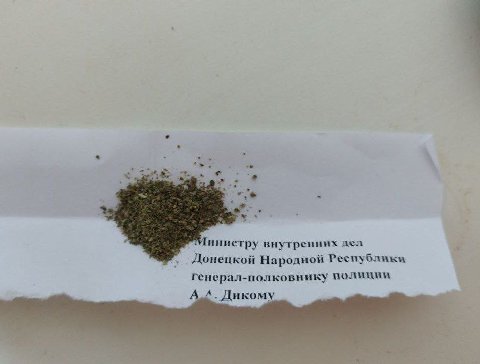 и нистру внутренних дел Донецкой Народной Республики генерал-полковнику полиции Дикому