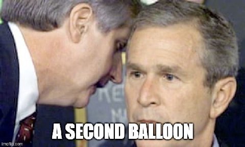 А SECOND BALLOON