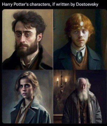 Harry Potter's characters, if written Dostoevsky