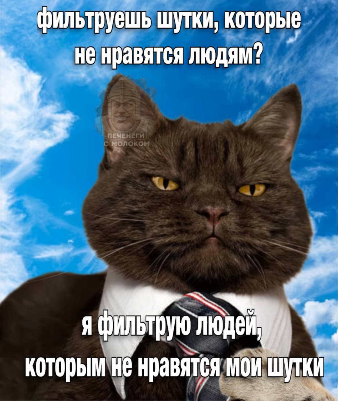 За каждого отфильтрованного постим мем с говном