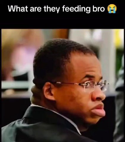 What are they feeding bro