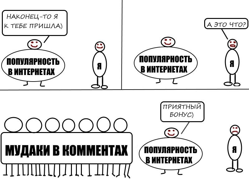 НАКОНЕЦ-ТО Я TEBE ПРИШЛА) ПОПУЛЯРНОСТЬ ПОПУЛЯРНОСТЬ 0 3 ИНТЕРНЕТАХ 3 ИНТЕРНЕТАХ БОНУС) МУДАКИ В КОММЕНТАХ (популярность 0 3 ИНТЕРНЕТАХ