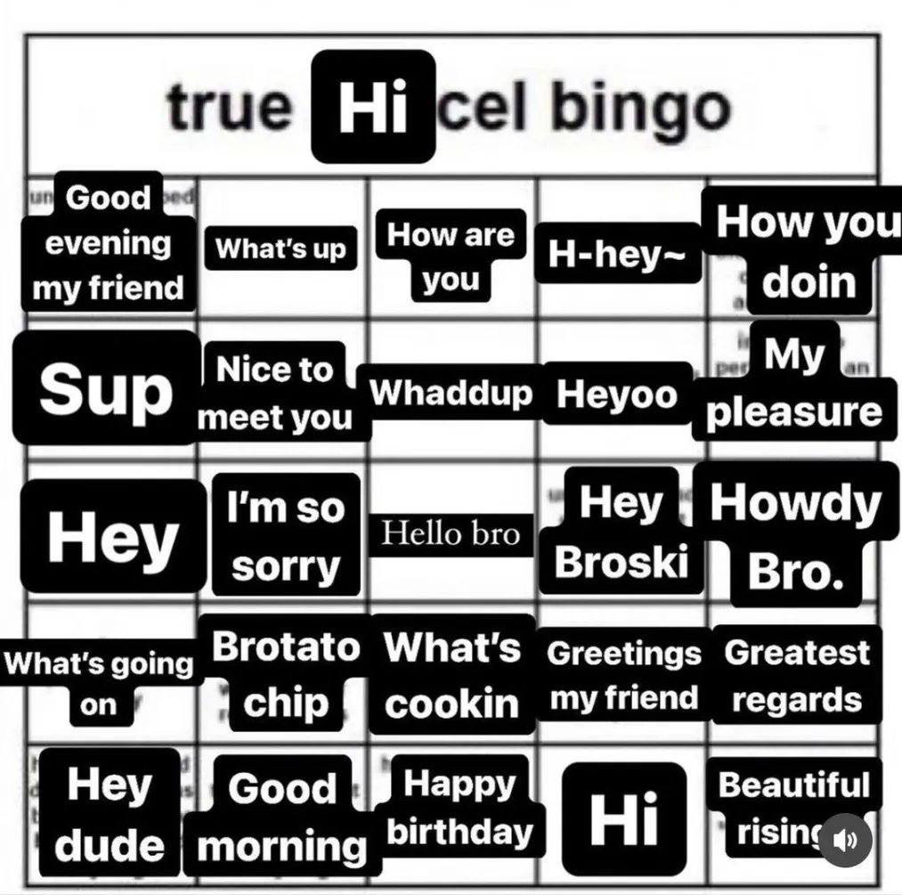 true bingo Good evening you my doin to Heyoo Sup meet you pleasure Hello bro Howdy Hey Broski 9 Bro. Brotato What's Greetings Greatest chip cookin regards Hey Good Happy Beautiful birthday dude mornin