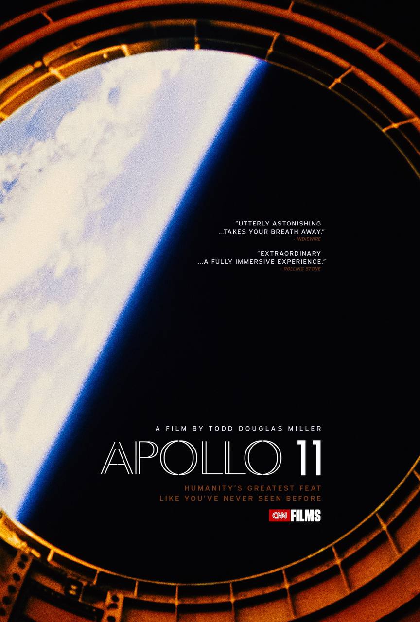 Аполлон-11 (2019)

Прелестнейшее «документальное кино», состоящее из реставрированных съемок космической миссии на Луну, без каких-либо интервью и всего прочего. Вся речь, которая звучит в кадре, все