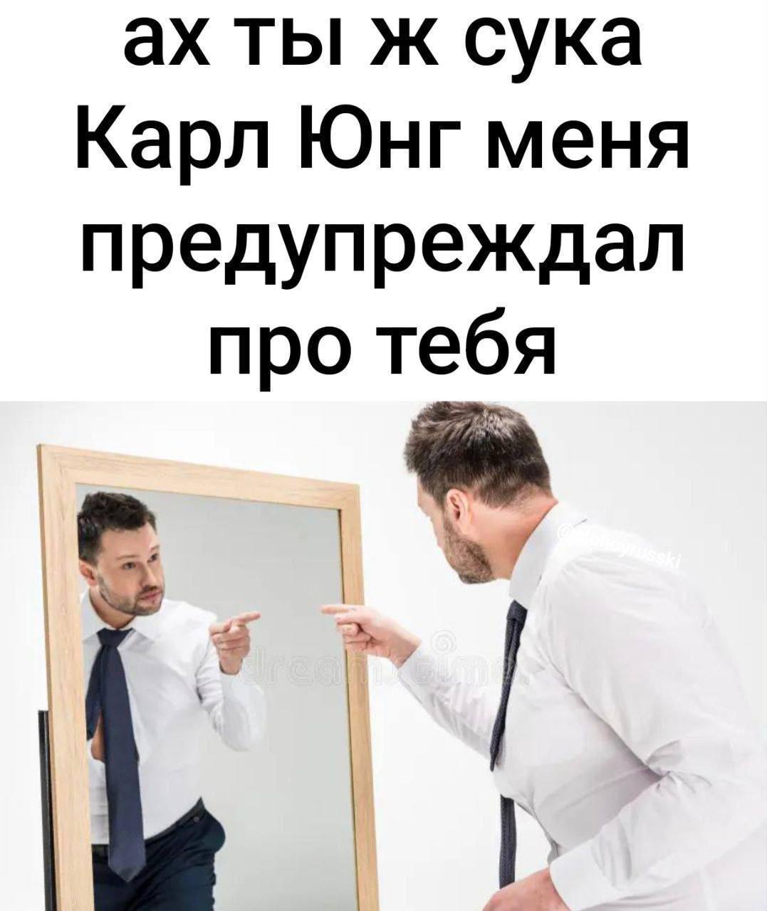 ты ж сука Карл Юнг меня предупреждал про тебя