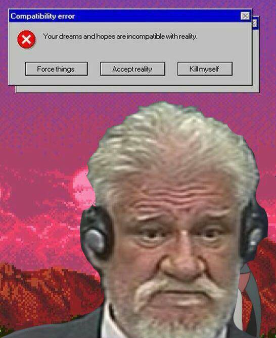 Compatibility error ‘Your dreams and hopes are incompatible with reality, 5 Я