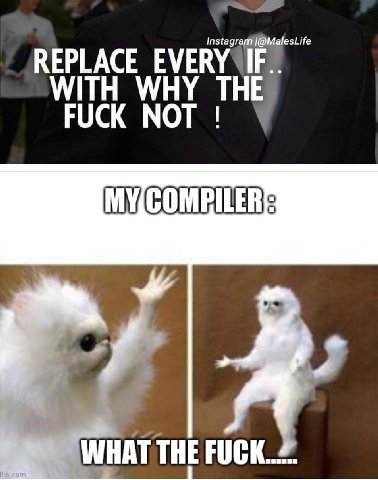 REPLACE NOT о WHAT THE FUCK