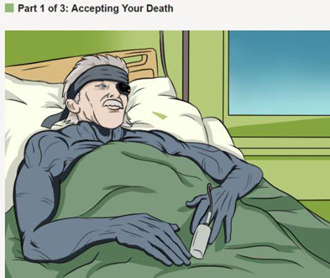 Part 1 of 3: Accepting Your Death