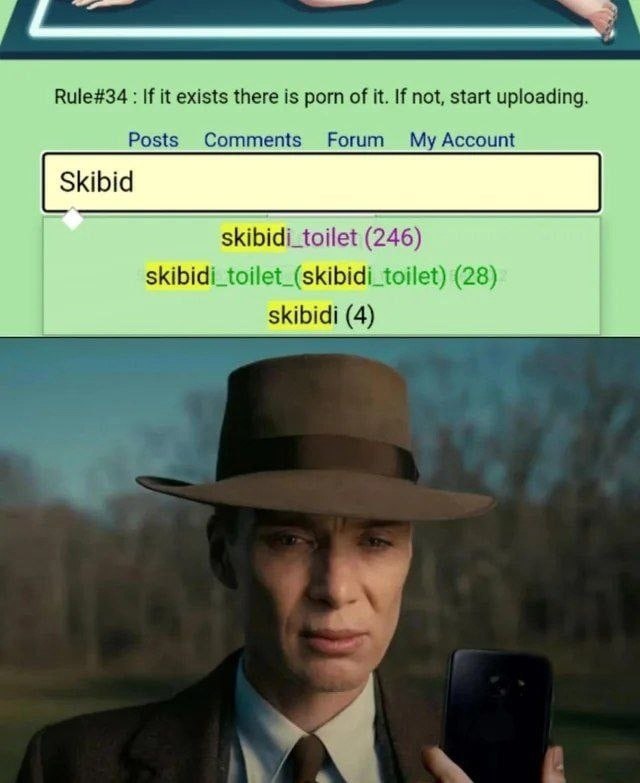 Rule#34 If it exists there is porn of it. If not, start uploading. Posts Comments Forum My Account Skibid skibidi_toilet (246) skibidi_toilet_(skibidi_toilet) (28) skibidi (4)
