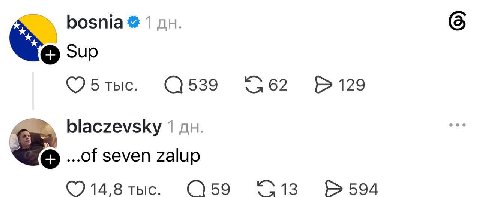 bosnia 1 Sup 5 тыс. 539 62 129 blaczevsky 1 ...of seven zalup 14 8 тыс. 59 594