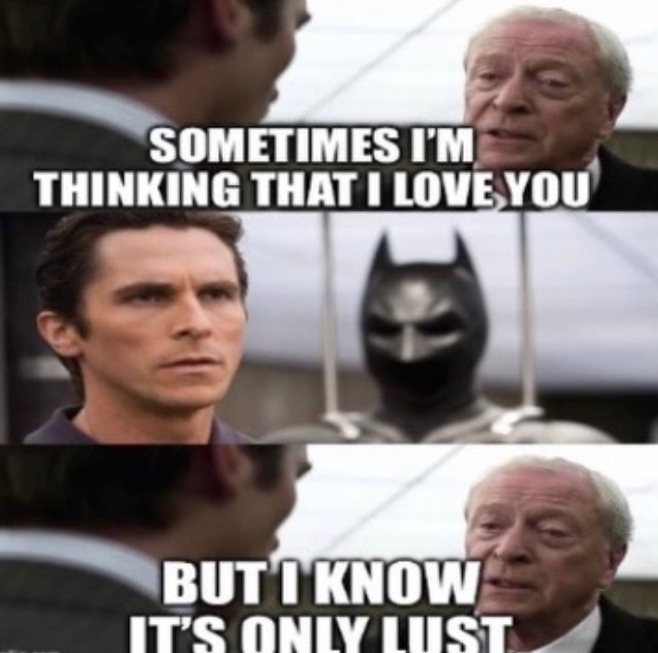 "SOMETIMES THINKING THAT LOVE,YOU i- 4 ITS