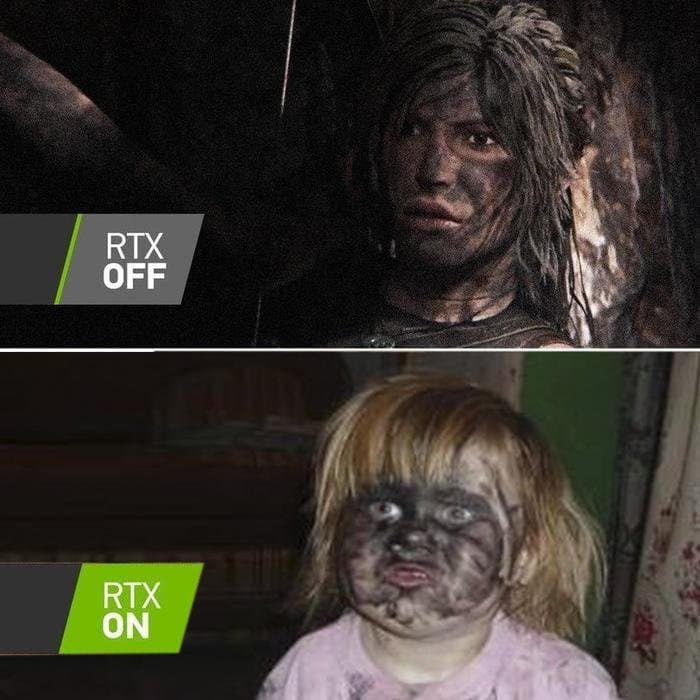 RTX OFF RTX ON