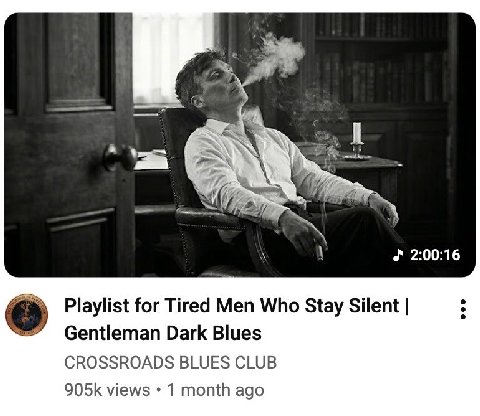 (7 2:00:16 о Playlist for Tired Men Who Stay Silent Gentleman Dark Blues CROSSROADS BLUES CLUB views 1 month ago