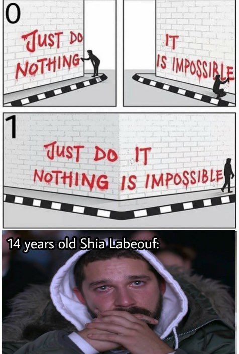 IT NoTHING IS IT NOTHING 14 years old