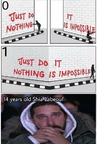 IT NoTHING IS IT NOTHING 14 years old