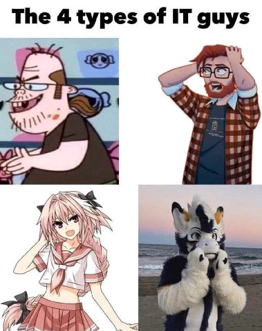 The 4 types of IT guys