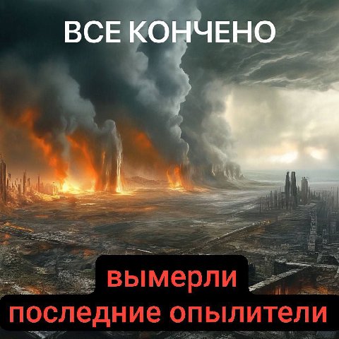 ВСЕКОНЧЕНО вымерли 7 последние опылители