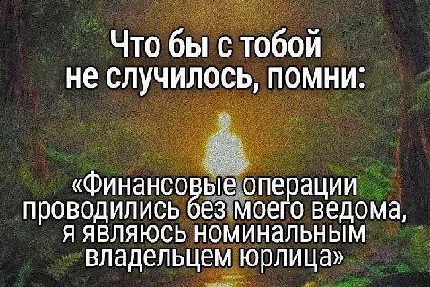 Что бы с тобой не случилось, помни: «Финансовые операции проводились без моего ведома, Я ЯВЛЯЮСЬ НОМИНАльным владельцем юрлица»