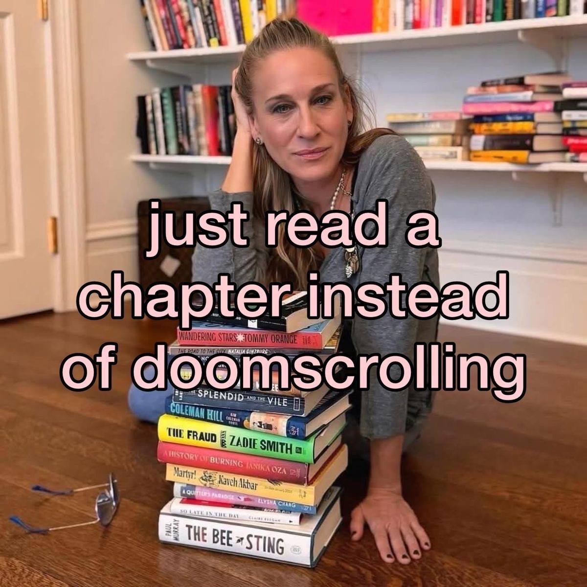 just read а of