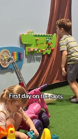 & First day on-the\slots —