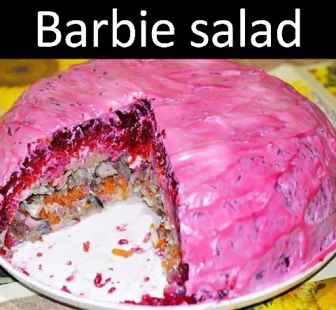 Barbie salad