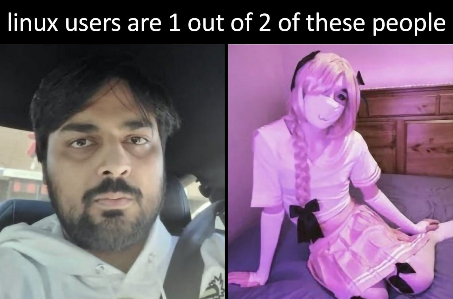 linux users are 1 out of 2 of these people