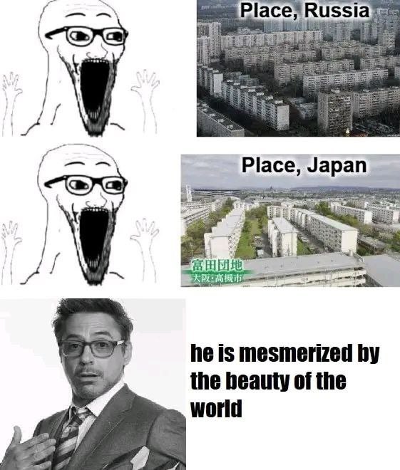 Russia Place, Japan К 4 he is mesmerized the beauty of the world 4