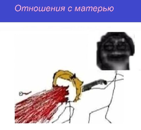 Отношения с матерью