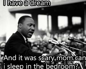 as mom, in the bedroom?