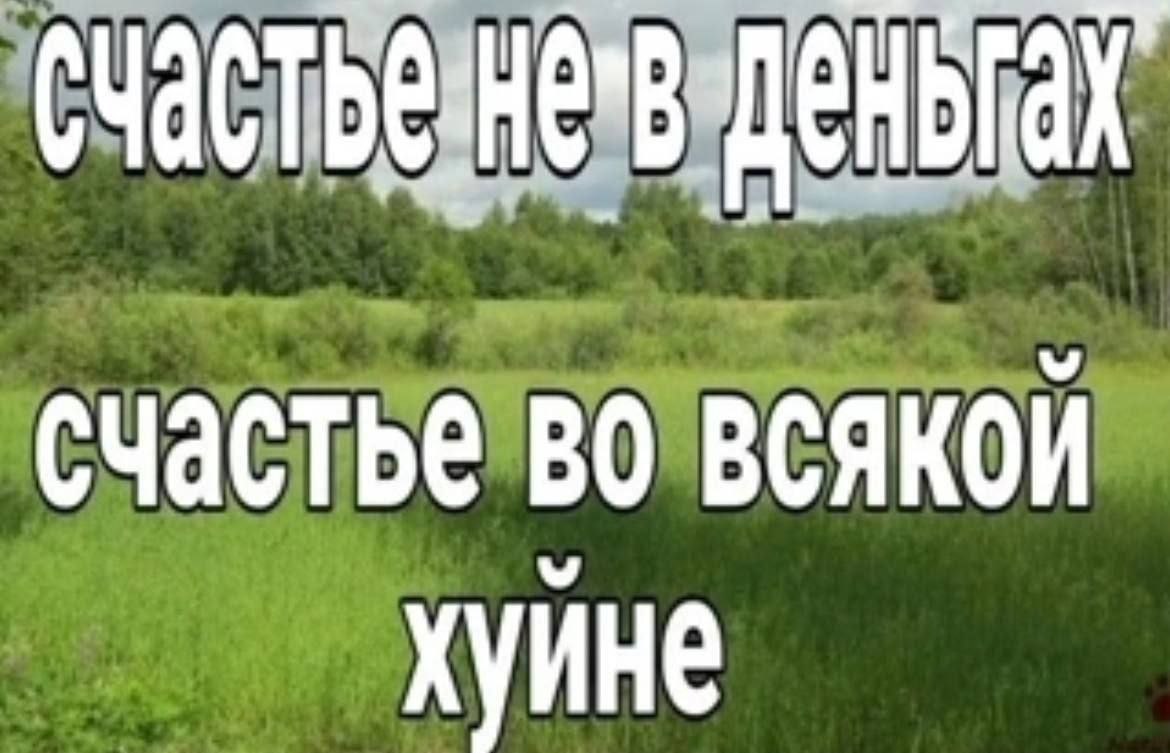счастье во всякой хуине