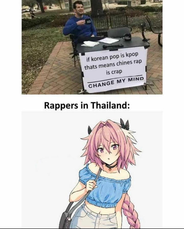 a if korean is kpoP thats means chin rap 15 crap у MIND СНАМСЕ Rappers Thailand: с 4