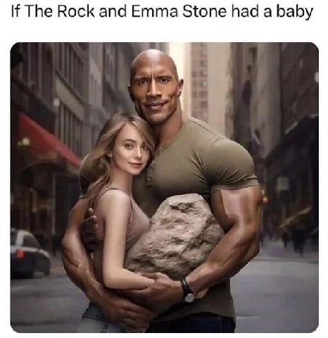 The Rock and Emma Stone had а baby