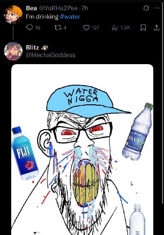 Bea @YoRHa2Pee .7! 2) drinking #water Blitz 29’ @МеспаСоаае$$ 7 2 A 2 2% 4,