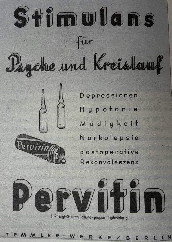 9 una ИРОДА Depressionen Narkolepsie ervitin postoperative Rekonvaleszenz 1-Pheny|-2-methylamino-propan- hydrochlorid