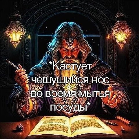 4 А чешущйся НОС. О вре Я посуды