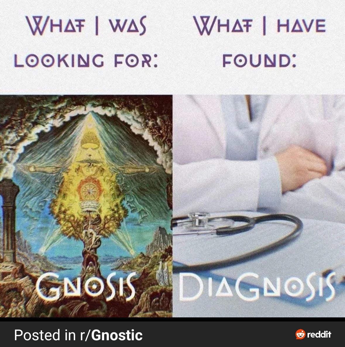 WAS HAVE LOOKING FOR: FOUND: Posted r/Gnostic reddit