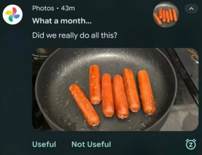 о Photos What а month... Did we really all this? a Useful Not Useful