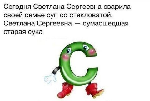 Сегодня Светлана Сергеевна сварила своей семье суп стекловатой. Светлана Сергеевна сумасшедшая старая сука 2