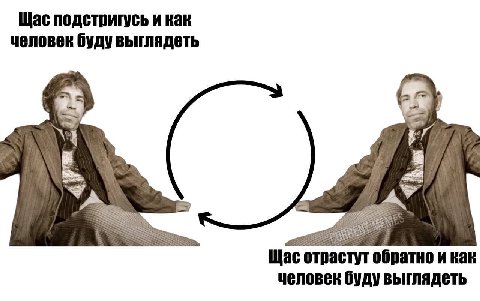 Щас подстригусь и как человек буду выглядеть a 2) See, Щас отрастут обратно и как человек буду выглядеть