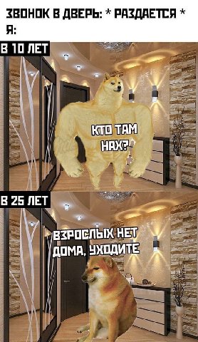 ЗВОНОК В ДВЕРЬ: РАЗДАЕТСЯ В 10 КТО ТАМ НАХ В 25 ЛЕТ “у ДОМА,