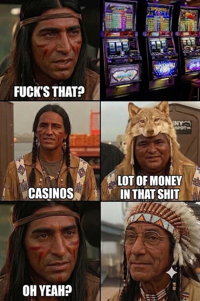 FUCK’S THAT? «5 LOT OF MONEY CASINOS» IN THAT SHIT YEAH?