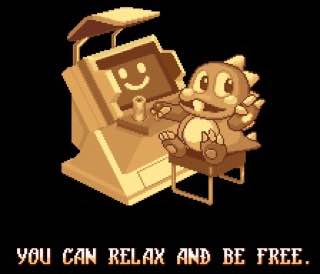 YOU CAN RELAX AND BE FREE