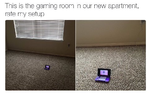 This is the gaming room in our new apartment, rate my setup 24